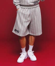 BORN TO WIN（ボーントゥウィン）の「BORNTOWIN x KT WIZ HALF PANTS [MELANGE GREY]（その他パンツ）」