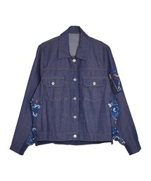 Pt18kg（プラチナイチハチキログラム）の「ペイズリースタンドカラージャケット（カバーオール）」