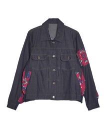 Pt18kg（プラチナイチハチキログラム）の「ペイズリースタンドカラージャケット（カバーオール）」