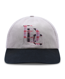 XTONZ（エクストーンズ）の「XTA090 チェックグラフィックコットンボールキャップ (GRAY)（キャップ）」