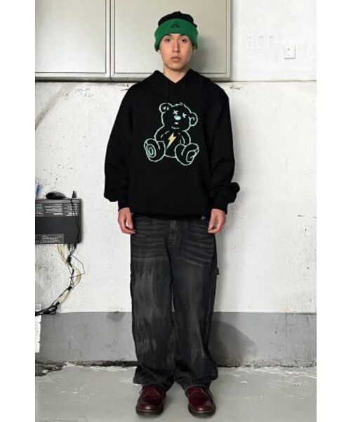 ISTKUNST（イストクンスト）の「WASHING CARPENTER PANTS_BLACK(IK2DFMPA13A)（デニムパンツ・レディース・ブラック・S/M/L）」の8枚目の写真
