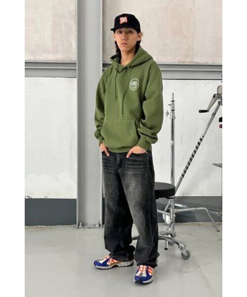 ISTKUNST（イストクンスト）の「WASHING CARPENTER PANTS_BLACK(IK2DFMPA13A)（デニムパンツ・レディース・ブラック・S/M/L）」の9枚目の写真