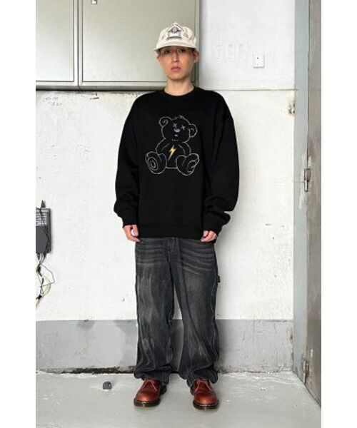 ISTKUNST（イストクンスト）の「WASHING CARPENTER PANTS_BLACK(IK2DFMPA13A)（デニムパンツ・レディース・ブラック・S/M/L）」の21枚目の写真