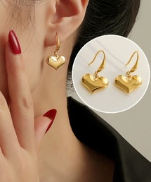 ピアス ハート キラキラ ビジューピアス