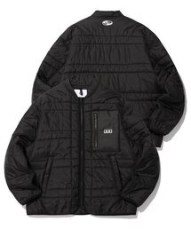 ISTKUNST（イストクンスト）の「UUU LOGO QUILTED JACKET_BLACK(IK2CWMB901A)（ブルゾン）」