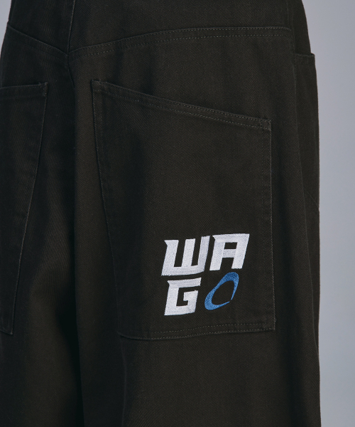 SCALLYWAG（スカリーワグ）の「バックカンガルー切り替えチノパンツ[チャコール]（その他パンツ・レディース・その他・S/M/L/XL）」の5枚目の写真