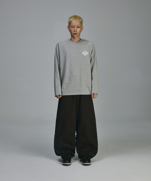 SCALLYWAG（スカリーワグ）の「バックカンガルー切り替えチノパンツ[チャコール]（その他パンツ・レディース・その他・S/M/L/XL）」の9枚目の写真