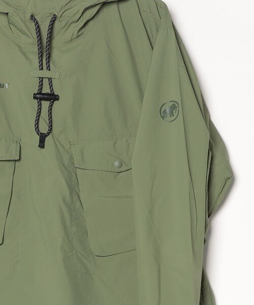 Mammut（マムート）の「セオン ロック 2.0 ウィンドブレーカー フーディー アジアンフィット / Seon Rock 2.0 WB Hoody AF（ナイロンジャケット・メンズ・カーキ・L/M/XL）」の3枚目の写真