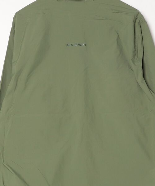 Mammut（マムート）の「セオン ロック 2.0 ウィンドブレーカー フーディー アジアンフィット / Seon Rock 2.0 WB Hoody AF（ナイロンジャケット・メンズ・カーキ・L/M/XL）」の4枚目の写真