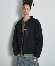 Faded Canvas Fireman Buckle Jacket / ファイヤーマンバックルキャンバスワークジャケット