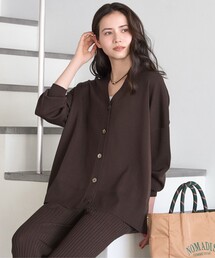 23区 L（ニジュウサンクオオキイサイズ）の「コットンポリエステル カーディガン（カーディガン/ボレロ）」