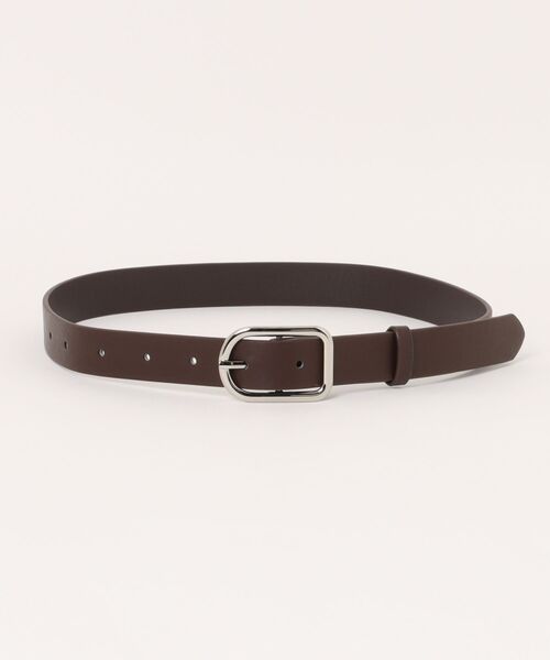 FREE'S MART（フリーズマート）の「ロングＤカンベルト（ベルト・レディース・ブラック/ブラウン・ﾌﾘ-）」の2枚目の写真