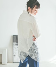 niko and... | ハンカチレースシャツ(シャツ/ブラウス)