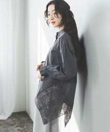 niko and... | ハンカチレースシャツ(シャツ/ブラウス)