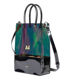 bonjour records | nana-nana/ナナ-ナナ A4 (Aurora x Opaque Black)(ハンドバッグ)