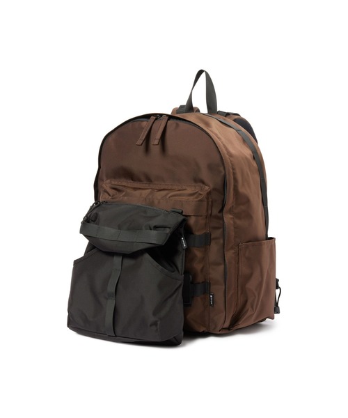 Snow Peak（スノーピーク）の「Snow Peak / Recycled Cordura Backpack リサイクルコーデュラバックパック（バックパック/リュック・メンズ・ブラック/ブラウン・ONE SIZE）」の14枚目の写真