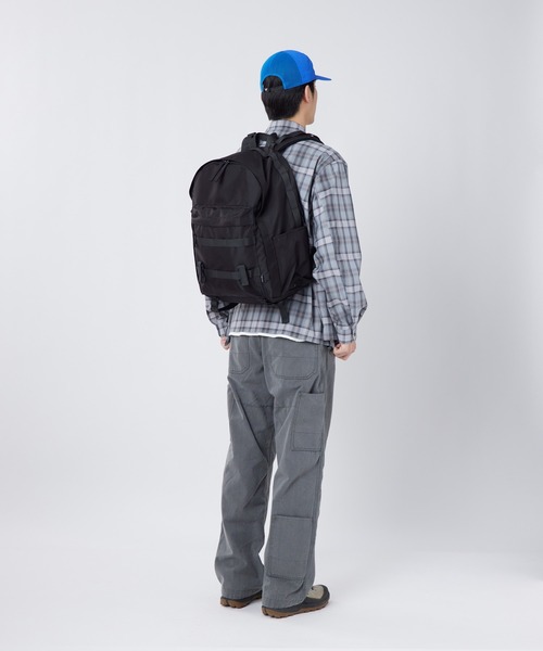 Snow Peak（スノーピーク）の「Snow Peak / Recycled Cordura Backpack リサイクルコーデュラバックパック（バックパック/リュック・メンズ・ブラック/ブラウン・ONE SIZE）」の6枚目の写真