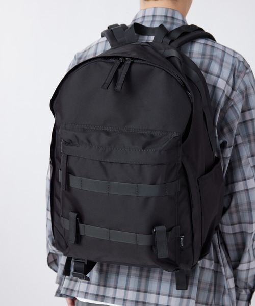 Snow Peak（スノーピーク）の「Snow Peak / Recycled Cordura Backpack リサイクルコーデュラバックパック（バックパック/リュック・メンズ・ブラック/ブラウン・ONE SIZE）」の7枚目の写真