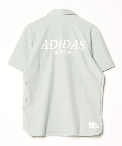 adidas/アディダス ゴルフ ポロシャツ【ライトグレー/Ｌ】新品！ 美品 アディダス（adidas ）グレー ポロシャツ Mサイズ ゴルフウェア