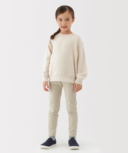 無印良品（ムジルシリョウヒン）の「キッズ　ジャージーストレッチツイルレギンスパンツ（その他パンツ・キッズ・チャコールグレー/ライトベージュ/ブラック/サンドベージュ・120/110/150/140/130）」の7枚目の写真