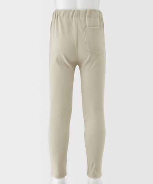 無印良品（ムジルシリョウヒン）の「キッズ　ジャージーストレッチツイルレギンスパンツ（その他パンツ・キッズ・チャコールグレー/ライトベージュ/ブラック/サンドベージュ・120/110/150/140/130）」の11枚目の写真