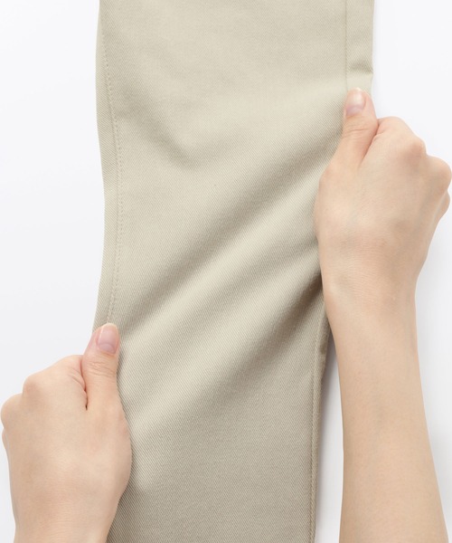 無印良品（ムジルシリョウヒン）の「キッズ　ジャージーストレッチツイルレギンスパンツ（その他パンツ・キッズ・チャコールグレー/ライトベージュ/ブラック/サンドベージュ・120/110/150/140/130）」の15枚目の写真