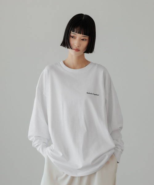 LOWRYS FARM（ローリーズファーム）の「マルチボーダーLS 638372（Tシャツ/カットソー・レディース・ブラック/グレー系その他/ブラウン系その他/ホワイト・FREE）」の13枚目の写真