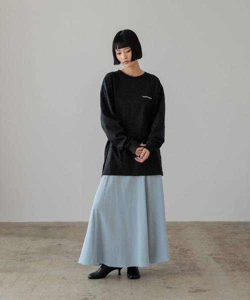 LOWRYS FARM（ローリーズファーム）の「マルチボーダーLS 638372（Tシャツ/カットソー・レディース・ブラック/グレー系その他/ブラウン系その他/ホワイト・FREE）」の18枚目の写真