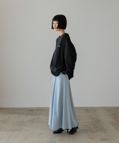 LOWRYS FARM（ローリーズファーム）の「マルチボーダーLS 638372（Tシャツ/カットソー・レディース・ブラック/グレー系その他/ブラウン系その他/ホワイト・FREE）」の19枚目の写真