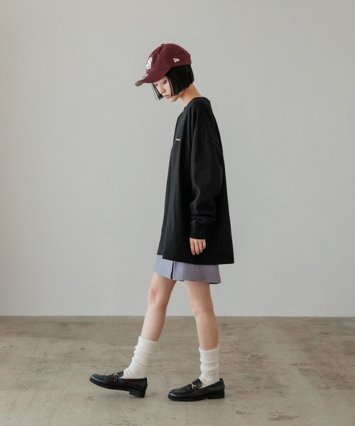 LOWRYS FARM（ローリーズファーム）の「マルチボーダーLS 638372（Tシャツ/カットソー・レディース・ブラック/グレー系その他/ブラウン系その他/ホワイト・FREE）」の22枚目の写真