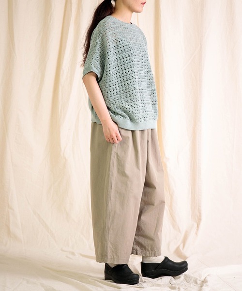 Brocante（ブロカント）の「[Brocante / ブロカント] 綿麻ウェザー コルドンパンツ（その他パンツ・レディース・ベージュ/ブラック/アイボリー・2）」の6枚目の写真