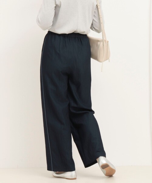 MICO COULIER（ミコクリエ）の「サイドラインデニムワイドパンツ（デニムパンツ・レディース・サックスブルー/インディゴブルー・36/38）」の18枚目の写真