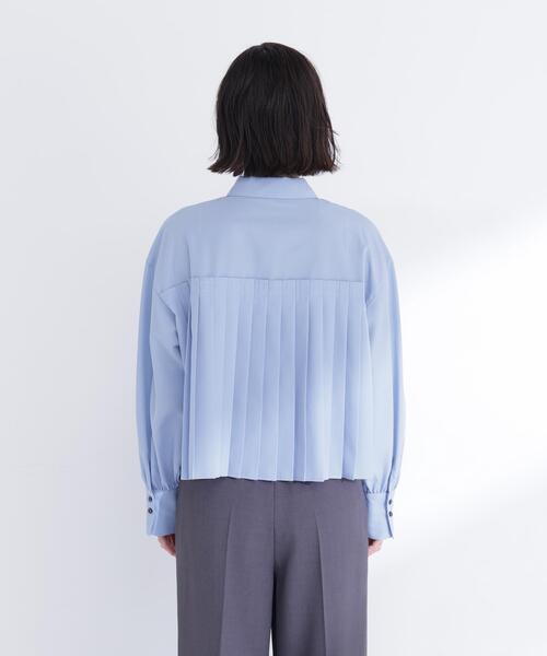 セール】◇バックプリーツデザインシャツ（シャツ/ブラウス）｜NATURAL
