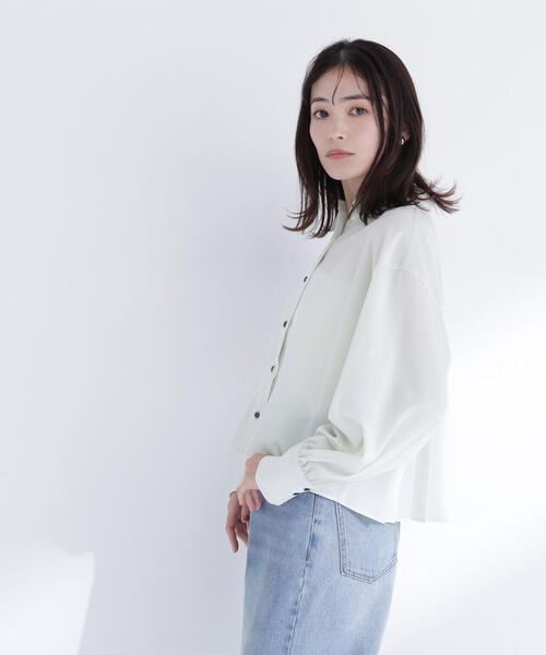 セール】◇バックプリーツデザインシャツ（シャツ/ブラウス）｜NATURAL 