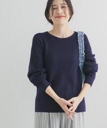 URBAN RESEARCH DOORS | 畦ボートネックKNIT(ニット/セーター)