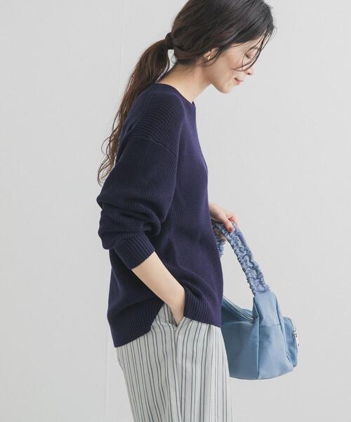 Naoko　AP STUDIO ボートネック畦ニット セール】畦ボートネックKNIT（ニット/セーター）｜URBAN RESEARCH