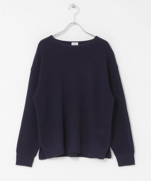 ネコ⭐︎ ボートネックアゼKNIT セール】畦ボートネックKNIT（ニット/セーター）｜URBAN RESEARCH