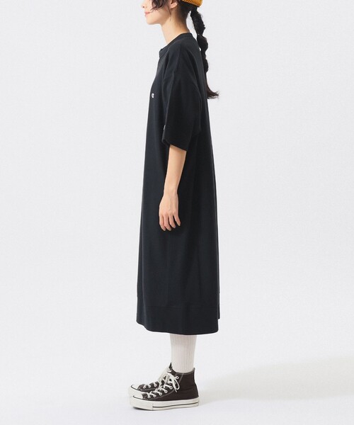 Champion（チャンピオン）の「【別注】Champion / リバースウィーブ(R) ショートスリーブ ワンピース（ワンピース・レディース・ネイビー/ブラック/グレー・SMALL）」の12枚目の写真