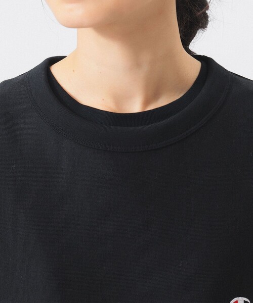 Champion（チャンピオン）の「【別注】Champion / リバースウィーブ(R) ショートスリーブ ワンピース（ワンピース・レディース・ネイビー/ブラック/グレー・SMALL）」の14枚目の写真