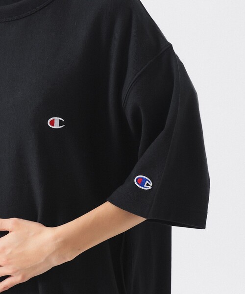 Champion（チャンピオン）の「【別注】Champion / リバースウィーブ(R) ショートスリーブ ワンピース（ワンピース・レディース・ネイビー/ブラック/グレー・SMALL）」の15枚目の写真