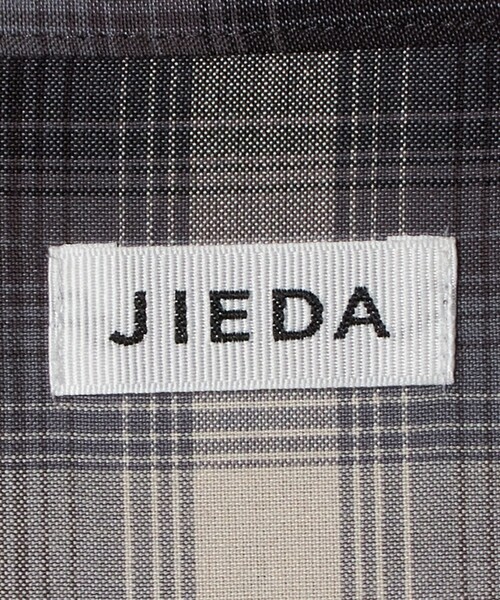 Jieda（ジエダ）の「＜JIEDA＞チェック スキッパー シャツ（シャツ/ブラウス・メンズ・ブラック・2/1）」の7枚目の写真