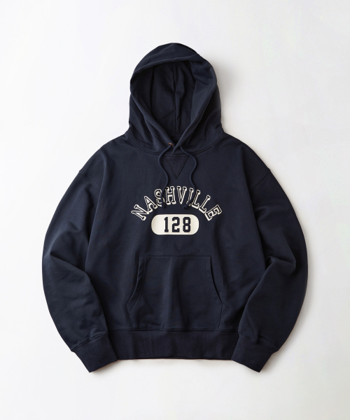 V.S.C HOOD SWEAT (NASHVILLE) — худи‑свитер, navy