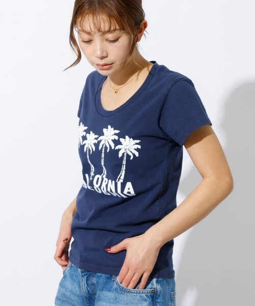 MIXTA(ミクスタ)の「【MIXTA/ミクスタ】プリント Tシャツ / ロゴTシャツ / 半袖(Tシャツ/カットソー・レディース・グレー系その他/グレー系その他2/ブルー系その他/ピンク/アイボリー/ブルー系その他2/ブラック・フリー)」の7枚目の写真