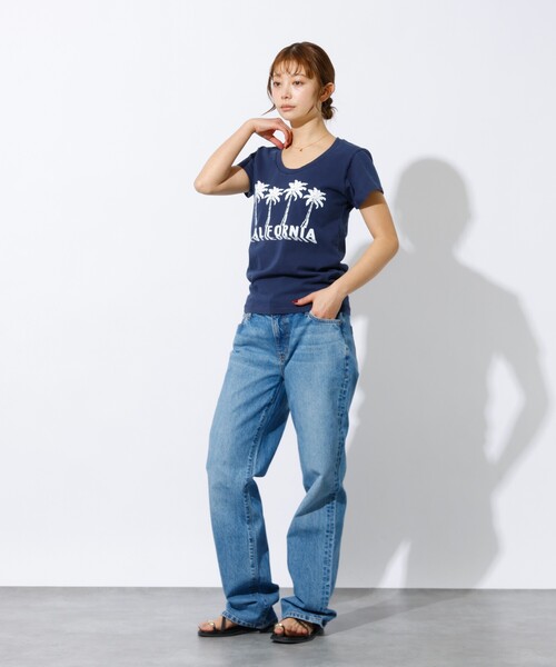 MIXTA(ミクスタ)の「【MIXTA/ミクスタ】プリント Tシャツ / ロゴTシャツ / 半袖(Tシャツ/カットソー・レディース・グレー系その他/グレー系その他2/ブルー系その他/ピンク/アイボリー/ブルー系その他2/ブラック・フリー)」の22枚目の写真