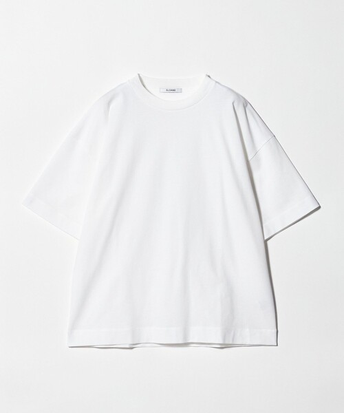 SLOANE(スローン)の「<SLOANE>ドロップショルダー ビッグ Tシャツ(Tシャツ/カットソー・レディース・ダークグレー/ホワイト・3)」の2枚目の写真