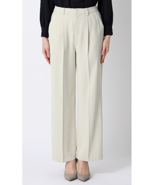 AOYAMA(アオヤマ)の「【わたしの推しパン】ワイドパンツ(その他パンツ・レディース・ネイビー/オフホワイト・LL/L/M/S)」の6枚目の写真