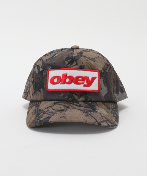 OBEY（オベイ）の「OBEY / オベイ RANCH 5 PANEL SNAPBACK（キャップ・メンズ・ブラウン・FREE）」の2枚目の写真
