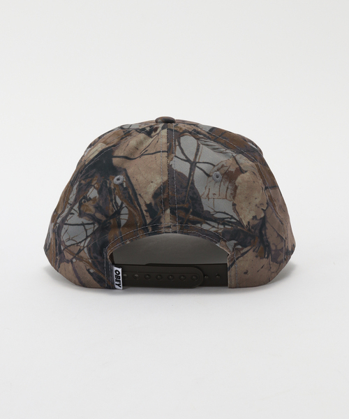 OBEY（オベイ）の「OBEY / オベイ RANCH 5 PANEL SNAPBACK（キャップ・メンズ・ブラウン・FREE）」の3枚目の写真