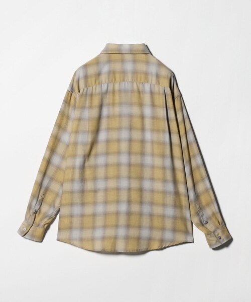 MONKEY TIME（モンキータイム）の「＜PARATRAIT＞MOSE SKIN チェック シャツ（シャツ/ブラウス・メンズ・イエロー/レッド・3/2）」の3枚目の写真