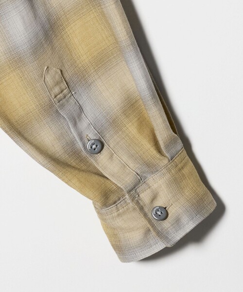 MONKEY TIME（モンキータイム）の「＜PARATRAIT＞MOSE SKIN チェック シャツ（シャツ/ブラウス・メンズ・イエロー/レッド・3/2）」の5枚目の写真